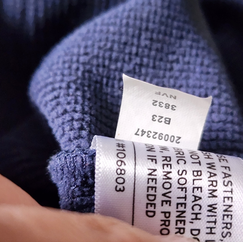 Duluth Trading Co Navy Logo Pullover Overalls - Picture 4 of 5